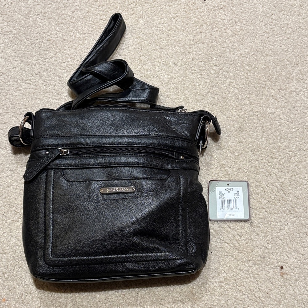 NWT Stone & Co Black Crossbody Bag